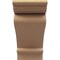 Ekena Millwork 3"W x 6"D x 6"H Classic Mayflower Rough Cedar Woodgrain TimberThane Corbel, Primed Tan CORUR03X06X06MAYRCPR - alternate 4